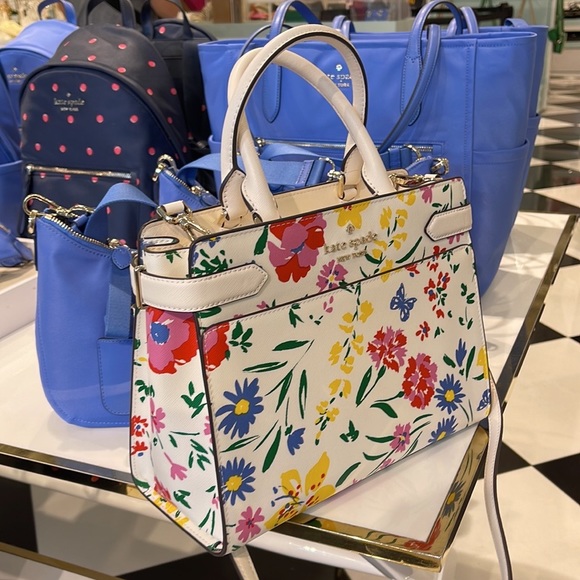 Kate Spade Staci Medium Satchel medium satchel
KB719 garden bouquet
cream multi - Picture 2 of 16